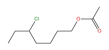 5-Chloroheptyl acetate